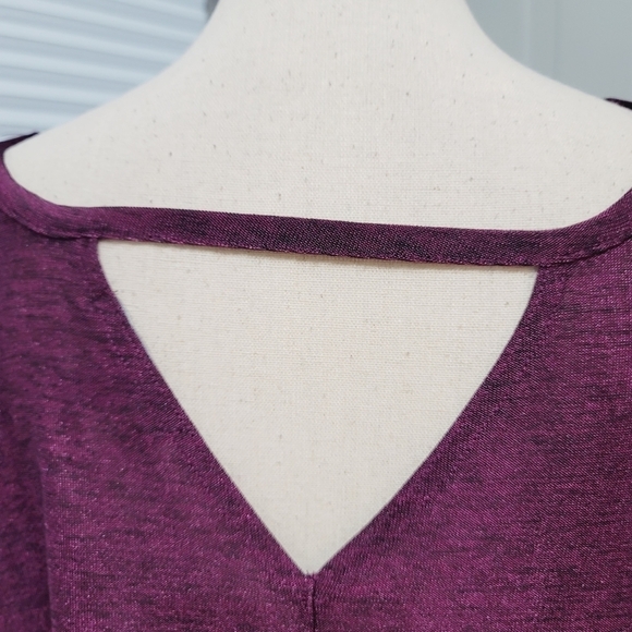 LANE Bryant's Semi Sheer Dolman Sleeve Blousen - Picture 6 of 9